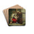 The Fortune Teller by Jos Frappa Drink Coasters - set of 4