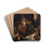 The Raising Of Lazarus by Eugne Delacroix Drink Coasters - set of 4