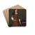Portrait of a Man by Gerard ter Borch Drink Coasters - set of 4