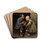 A Boy Feeding His Little Sister by Helene Schjerfbeck Drink Coasters - set of 4 A Boy Feeding His Little Sister by Helene Schjerfbeck Drink Coasters - set of 4