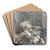 Ruiter op steigerend paard by Bernard Willem Wierink Art Drink Coaster set Ruiter op steigerend paard by Bernard Willem Wierink Art Drink Coaster set