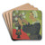 Bretonne au bouquet (Huelgoat) by Paul Srusier Art Drink Coaster set