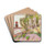 From the Garden by Pekka Halonen Drink Coasters - set of 4