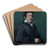 Portrait of the Poet Moratn by Francisco de Goya Art Drink Coaster set