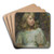 Peggy by Alice Pike Barney Art Drink Coaster set