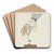 Gazette du Bon Ton. Art  Modes & Frivolits; Layout by Charles Martin Art Drink Coaster set