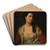 Portrait of a lady by Giuseppe Marchi Art Drink Coaster set Portrait of a lady by Giuseppe Marchi Art Drink Coaster set