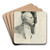De heer W.G. van Neyenhoff, commissaris in effecten by Nicolaas van der Waay Art Drink Coaster set