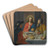 Supper At Emmaus by Roman School Art Drink Coaster set