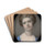Portrait of an Unknown Lady by Richard Cosway Drink Coasters - set of 4 Portrait of an Unknown Lady by Richard Cosway Drink Coasters - set of 4
