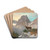 A Chamois High in the Mountains by Georg Berger Drink Coasters - set of 4