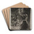 The Dancer by Albert Besnard Art Drink Coaster set