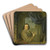 Portrait of a Man with a Watch by Pieter Cornelisz van Slingelandt Art Drink Coaster set Portrait of a Man with a Watch by Pieter Cornelisz van Slingelandt Art Drink Coaster set