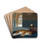 Le Tigre Et Le Gardien by Jean-Lon Grme Drink Coasters - set of 4