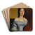 Damenbildnis by Eduard Swoboda Art Drink Coaster set