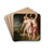 Three Bathers by Johann Baptist Reiter Drink Coasters - set of 4
