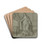 Die Heilige Klara von Assisi vor der Hostie kniend by Pieter van Lint Drink Coasters - set of 4 Die Heilige Klara von Assisi vor der Hostie kniend by Pieter van Lint Drink Coasters - set of 4