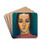 Portrt einer Dame by Karl Wiener Drink Coasters - set of 4