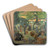 Le Parc Montsouris by Ludovic Valle Art Drink Coaster set