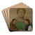 Die Erde by Hans Thoma Art Drink Coaster set