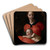 Virgin and Child, known as the Madonna delLibro by Pontormo (Jacopo Carucci) Art Drink Coaster set
