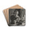 The Antiquary - Self-Portrait by Adolph von Menzel Drink Coasters - set of 4