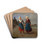 Two Young Girls by Constant Troyon Drink Coasters - set of 4