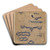 Jug and Decoration by Yolande Delasser Art Drink Coaster set