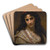 A rare beauty by Hugues Merle Art Drink Coaster set