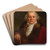 Portrait of Julian Ursyn Niemcewicz by Antoni Brodowski Art Drink Coaster set Portrait of Julian Ursyn Niemcewicz by Antoni Brodowski Art Drink Coaster set