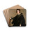 Portrait of a Lady by Diego Velzquez Drink Coasters - set of 4