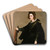Portrait of a Lady by Diego Velzquez Art Drink Coaster set