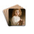 The Story Book by William Bouguereau Drink Coasters - set of 4 The Story Book by William Bouguereau Drink Coasters - set of 4