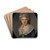 Portrait de femme by Antoine Vestier Drink Coasters - set of 4