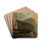 Italianate River Landscape by Adam Pynacker Drink Coasters - set of 4
