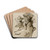 Two women by Floris Verster Drink Coasters - set of 4 Two women by Floris Verster Drink Coasters - set of 4