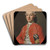 Gustav Adolf Reuterholm, 1756-1813 by Ulrika Pasch Art Drink Coaster set