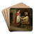 Winding Up by William Sidney Mount Art Drink Coaster set Winding Up by William Sidney Mount Art Drink Coaster set