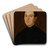 Portrait of Hammerschmidt by Peter Michal Boh Art Drink Coaster set Portrait of Hammerschmidt by Peter Michal Boh Art Drink Coaster set