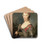Charlotta Fredrika Sparre by Antoine Pesne Drink Coasters - set of 4