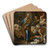 St. Peter healing the sick by Jacob Toorenvliet Art Drink Coaster set