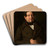 Portrait of Jakub Simmler, artists father by Jzef Simmler Art Drink Coaster set Portrait of Jakub Simmler, artists father by Jzef Simmler Art Drink Coaster set