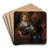 A Useless Moral Lesson by Godfried Schalcken Art Drink Coaster set