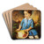 Portrt eines Knaben mit Hut by Adam Brenner Art Drink Coaster set
