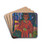 Mdchen in rotem Kleid by Hermann Scherer Drink Coasters - set of 4