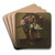 Flowers in a Jug by Mark Gertler Art Drink Coaster set Flowers in a Jug by Mark Gertler Art Drink Coaster set