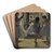 Danseuses dans une salle d'exercice (Trois Danseuses) by Edgar Degas Art Drink Coaster set Danseuses dans une salle d'exercice (Trois Danseuses) by Edgar Degas Art Drink Coaster set