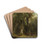 View in the Woods by Johannes Wernardus Bilders Drink Coasters - set of 4 View in the Woods by Johannes Wernardus Bilders Drink Coasters - set of 4