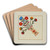 Quilt (One Square) by Cornelius Christoffels and Margaret Linsley Art Drink Coaster set Quilt (One Square) by Cornelius Christoffels and Margaret Linsley Art Drink Coaster set
