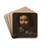 Portrait of the artist by Follower Of Simon Vouet Drink Coasters - set of 4